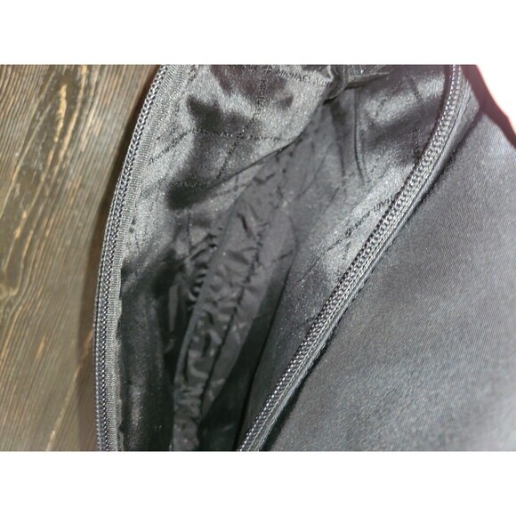 Michael Kors Backpack Black Nylon Leather Trim Travel School Bag - Picture 8 of 10